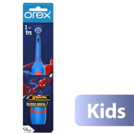 Orex Kids Battery Toothbrush Spider-Man Marvel Age 3+