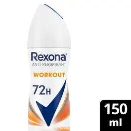 Rexona Women Spray Deodrant Workout 150 ml