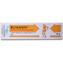 Rumafen gel 1% 50 gm