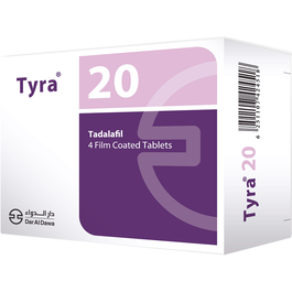 Tyra Tablet 20 Mg Film Coated 4 Tab