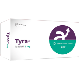 Tyra Tablet 5 Mg Film Coated 28 Tab