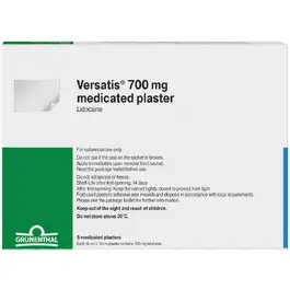 Versatis Plaster 5 % 5