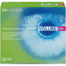 Vislube Eye Gel 20 Sdu